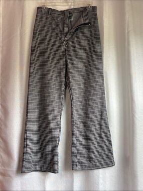 wild fable Black and White Plaid Pants